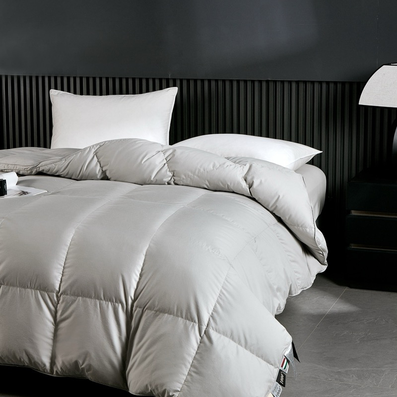 Juego de Ropa de Cama con Edredón de Plumas