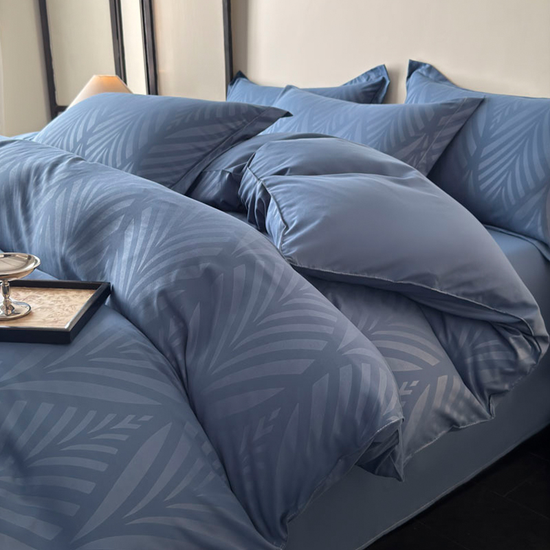 Juego de Ropa de Cama 100% Poliéster Estampado en Relieve
