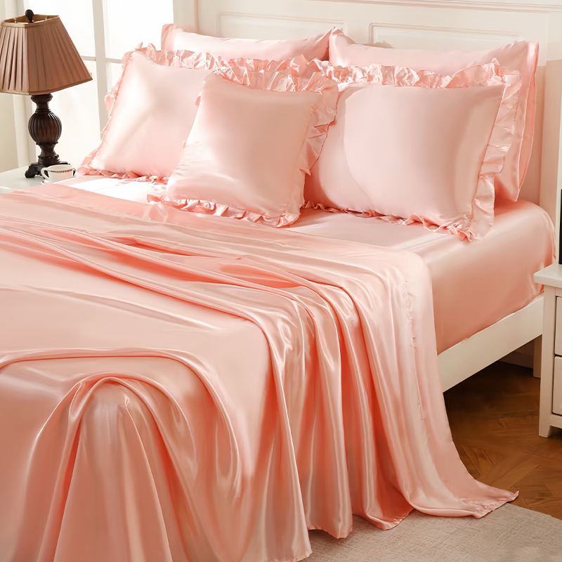 Juego de ropa de cama satinado
