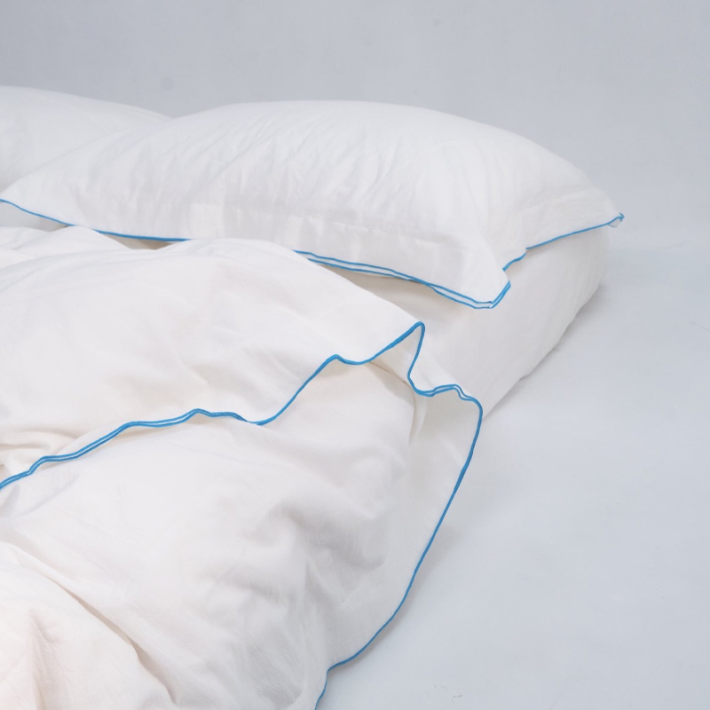 Juego de Ropa de Cama Lavada de Microfibra 100% Poliéster