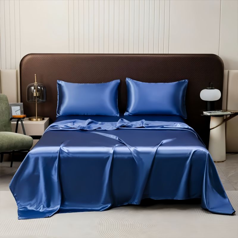 Juego de ropa de cama satinado